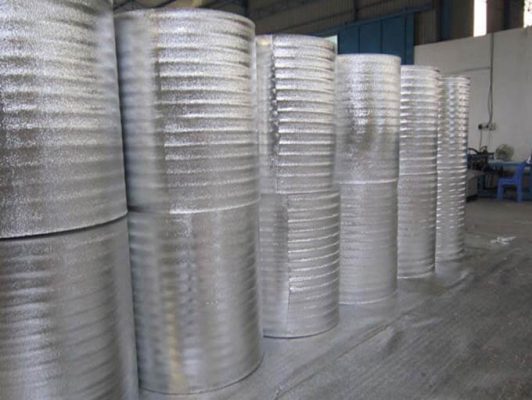 Chống nóng mái tôn bằng xốp opp 1