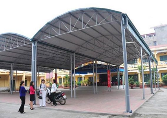 Mẫu mái tôn vòm đẹp 6