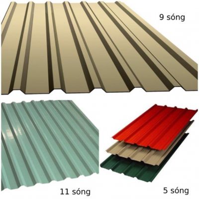 Các loại tôn lợp mái