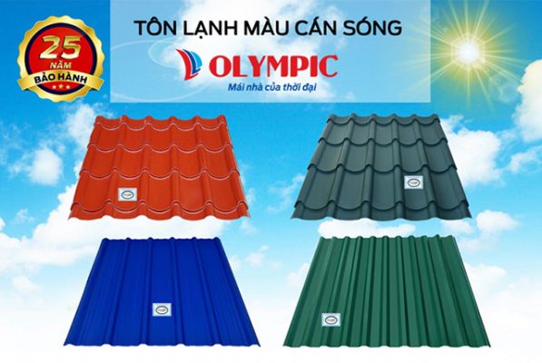 Tôn lợp mái Olympic