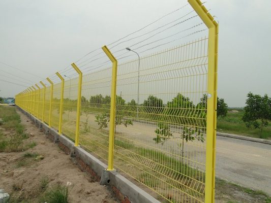 mẫu hàng rào sắt chống trộm 24