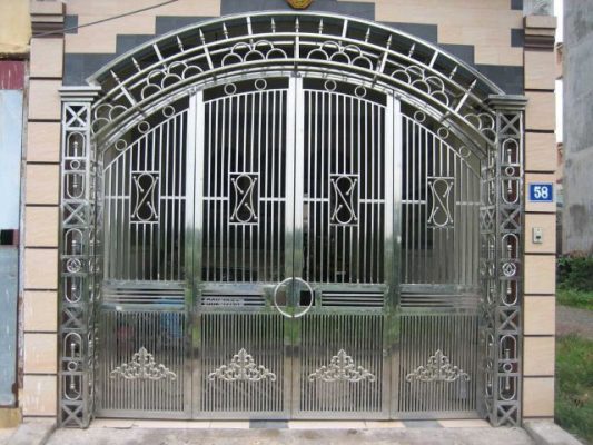 công trình thi công làm cửa sắt 8