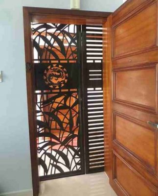 cửa sắt chung cư đẹp 11