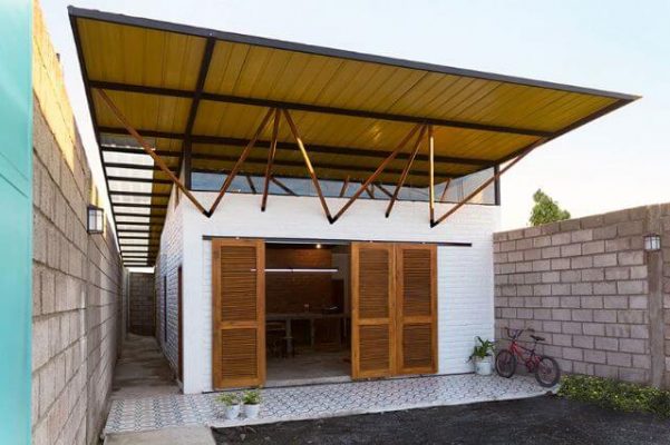 nhà cấp 4 mái tôn 13