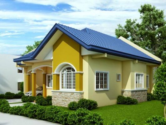 nhà cấp 4 mái tôn 6