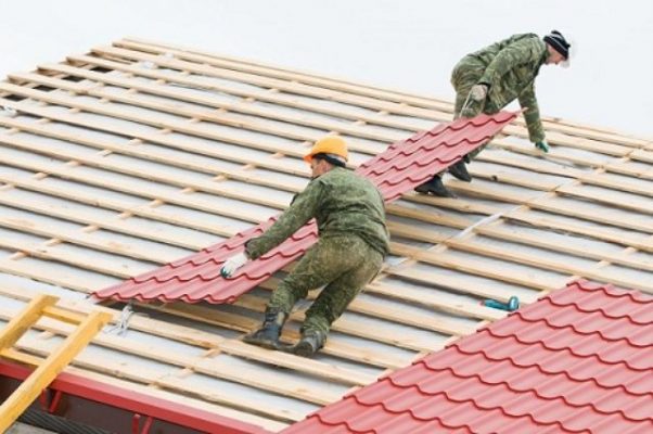 hoàn thành thi công lợp mái tôn cách nhiệt