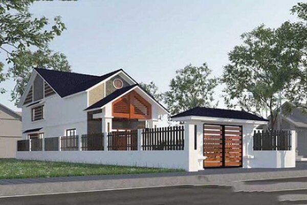 nhà cấp 4 mái tôn giả ngói 300 Triệu