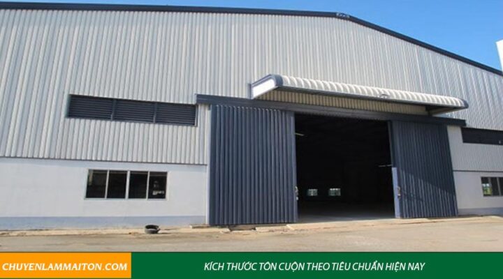 Báo giá thi công mái tôn nhà xưởng 500m2