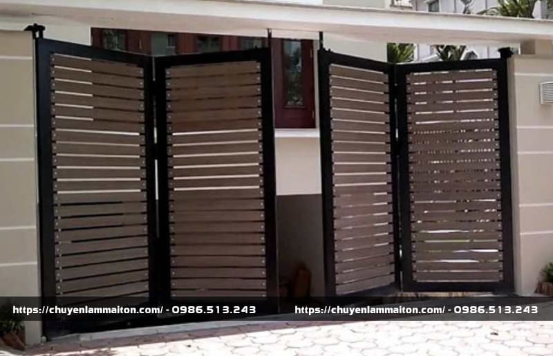 Báo giá cửa sắt sơn tĩnh điện tại Hà Nội