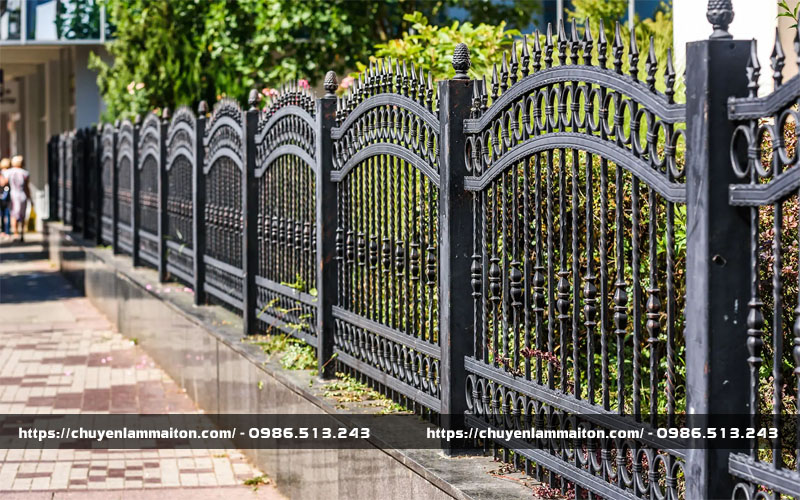 Báo giá 50+ mẫu hàng rào chống trộm đẹp và an toàn