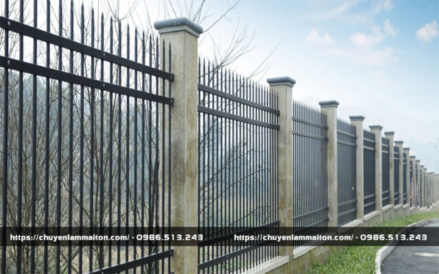 Báo giá 59+ mẫu hàng rào mạ kẽm siêu bền cho mọi công trình