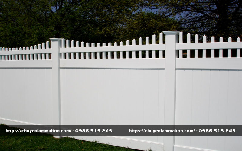 66+ mẫu hàng rào màu trắng tinh tế, thanh lịch nhìn là mê
