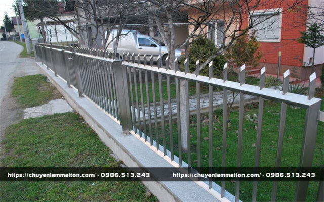 Báo giá 85+ mẫu hàng rào sân vườn cho nhà cấp 4, nhà phố, biệt thự